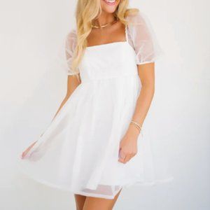 Judith March It Was A Dream Dress in White sz S